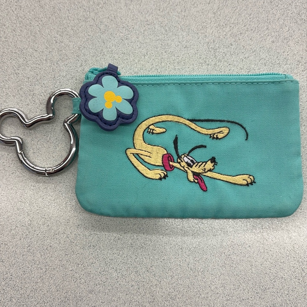 Vera Bradley Disney’s Pluto Coin Purse, Teal